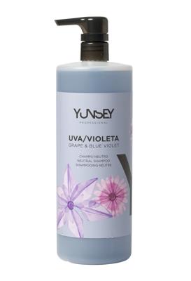 Yunsey Neutral Shampoo Grape & Blue Violet 1000ml | Dierproefvrije Shampoo