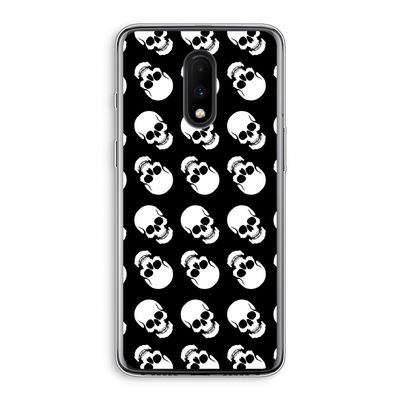 Musketon Skulls: OnePlus 7 Transparant Hoesje