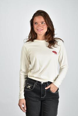 Marant Etoile t-shirt Martine TS0245FA-D1N06E ecru