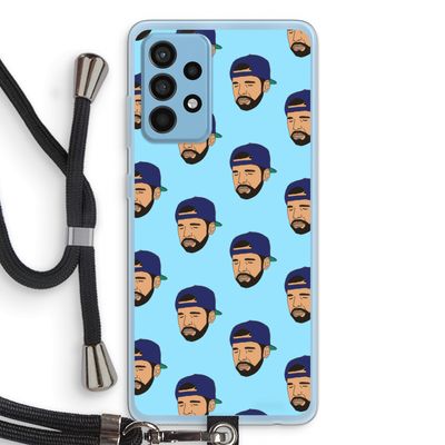 Drake Away: Samsung Galaxy A52 Transparant Hoesje met koord