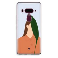 Leaf: HTC U12+ Transparant Hoesje Leaf: HTC U12+ Transparant Hoesje