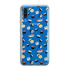 Sushi time: Samsung Galaxy A50 Transparant Hoesje