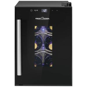 Profi Cook PC-WK 1230 Glaskoelkast 17 l Energielabel: G (A - G) Staand apparaat Zwart