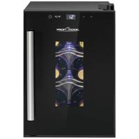 Profi Cook PC-WK 1230 Glaskoelkast 17 l Energielabel: G (A - G) Staand apparaat Zwart