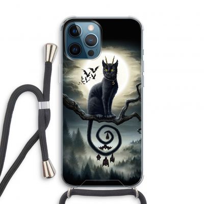 Moonlight Companions: iPhone 12 Pro Transparant Hoesje met koord Moonlight Companions: iPhone 12 Pro Transparant Hoesje met koord