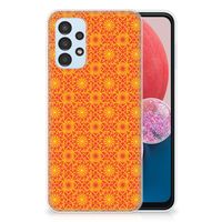 Samsung Galaxy A13 4G TPU bumper Batik Oranje