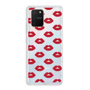 Lips: Samsung Galaxy S10 Lite Transparant Hoesje