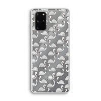 Zwanen: Samsung Galaxy S20 Plus Transparant Hoesje Zwanen: Samsung Galaxy S20 Plus Transparant Hoesje