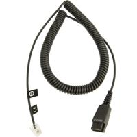 Jabra 01.01.8800 Telefoonheadset kabel 2.00 m Zwart