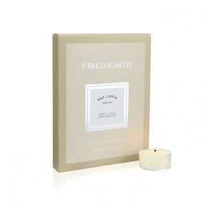 Wax Lyrical Fired Earth Tealights White Tea & Pomegranate