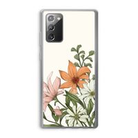 Floral bouquet: Samsung Galaxy Note 20 / Note 20 5G Transparant Hoesje