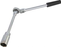 Carpoint bougiesleutel ratel 23 cm 16 mm staal chroom - thumbnail