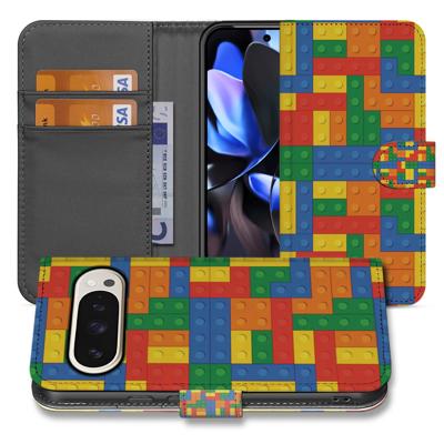 Blokken Design Google Pixel 10 Pro | Book Case | Portemonnee hoesje
