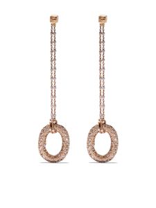 Carolina Bucci boucles d'oreilles pendantes en or rose 18ct