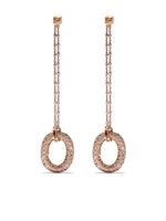 Carolina Bucci boucles d'oreilles pendantes en or rose 18ct