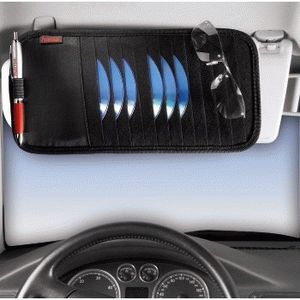 Hama Automotive Sun Visor Case, 12 CDs 12 schijven Zwart