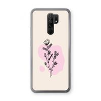 Roses are red: Xiaomi Redmi 9 Transparant Hoesje