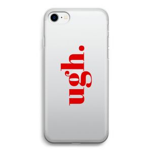Ugh: iPhone SE 2020 Transparant Hoesje