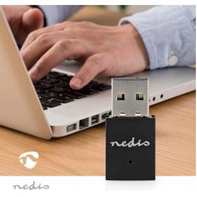 Netwerk-Dongel | Wi-Fi | N300 | 2.4 GHz | USB2.0 | Wi-Fi-snelheid totaal: 300 Mbps | Windows 10 / Wi