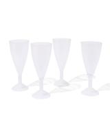 HEMA Champagneglazen herbruikbaar 4 stuks
