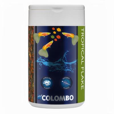 Colombo Tropical Vlokken Voer 1000ml - Complete Voeding voor Tropische Vissen & Helder Aquarium Water