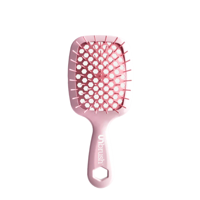 UNbrush Detangling Hair Brush Mini Pastel - Peony
