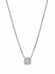 David Yurman collier en argent sterling Petite Châtelaine pavé de diamants