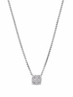 David Yurman collier en argent sterling Petite Châtelaine pavé de diamants - thumbnail