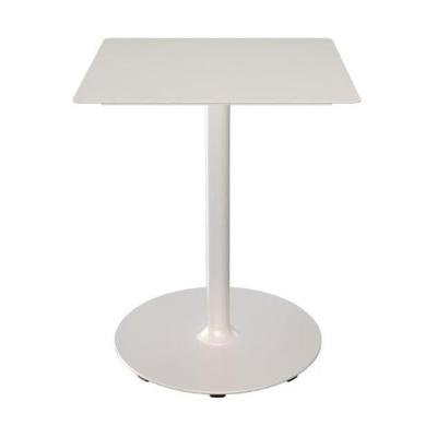Houe Pico tuintafel 60x60 cm Muted White rond onderstel