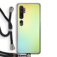 Minty mist pastel: Xiaomi Mi Note 10 Pro Transparant Hoesje met koord