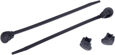 Hesling Clipstrips holding clip f.coat guard black