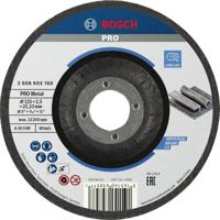 Bosch Accessories 2608603160 2608603160 Doorslijpschijf gebogen 125 mm 1 stuk(s) Staal
