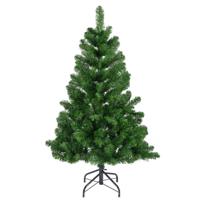 Bellatio Decorations kunst kerstboom - groen - H150 cm - kunststof - 340 takken - kunstboom