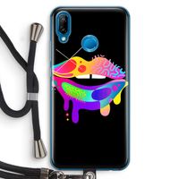 Lip Palette: Huawei P20 Lite Transparant Hoesje met koord