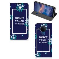 Nokia 5.4 Design Case Flowers Blue DTMP