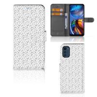 Motorola Moto E32 | Moto E32s | Telefoon Hoesje | Stripes Dots