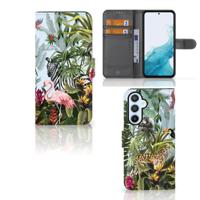 Telefoonhoesje | Met pasjeshouder | voor Samsung Galaxy A54 5G Jungle