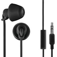 Thomson EAR3008BK Piccolino In Ear oordopjes Kabel Zwart Noise Cancelling Headset, Volumeregeling