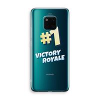 Victory Royale: Huawei Mate 20 Pro Transparant Hoesje