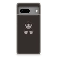 Google Pixel 7 Telefoonhoesje met Naam Gorilla - thumbnail