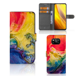 Hoesje Xiaomi Poco X3 | Poco X3 Pro Watercolor Dark