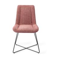 Jesper Home Umedo eetkamerstoel Scarlet Grain cross black