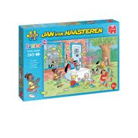Jumbo Jan van Haasteren Junior puzzel De goochelaar - 240 stukjes