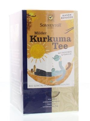 Sonnentor Milde kurkuma thee bio (18 Zakjes)