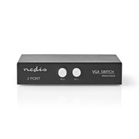 Nedis VGA-Switch | 2 poort(en) | 2560x1600 | 500 mHz | 1 stuks - CSWI5902BK CSWI5902BK