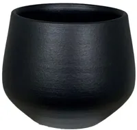 HS bloempot Petra 39x35cm zwart