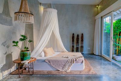 Luxury single bed mosquito net by Bambulah®, 100% organic cotton