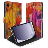Uniek Samsung Galaxy Tab A9 Tablethoesje Tulpen Design | B2C Telecom - thumbnail