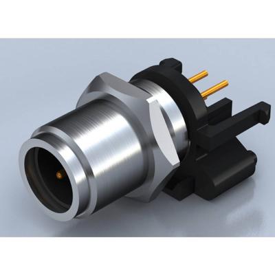 Weidmüller 2423960000 Sensor/actuator connector, niet geassembleerd M12 Aantal polen (sensoren): 4 Stekker, inbouw 10 stuk(s)