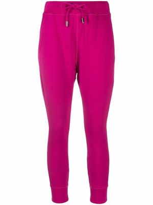 DSQUARED2 pantalon de jogging à imprimé Icon - Rose